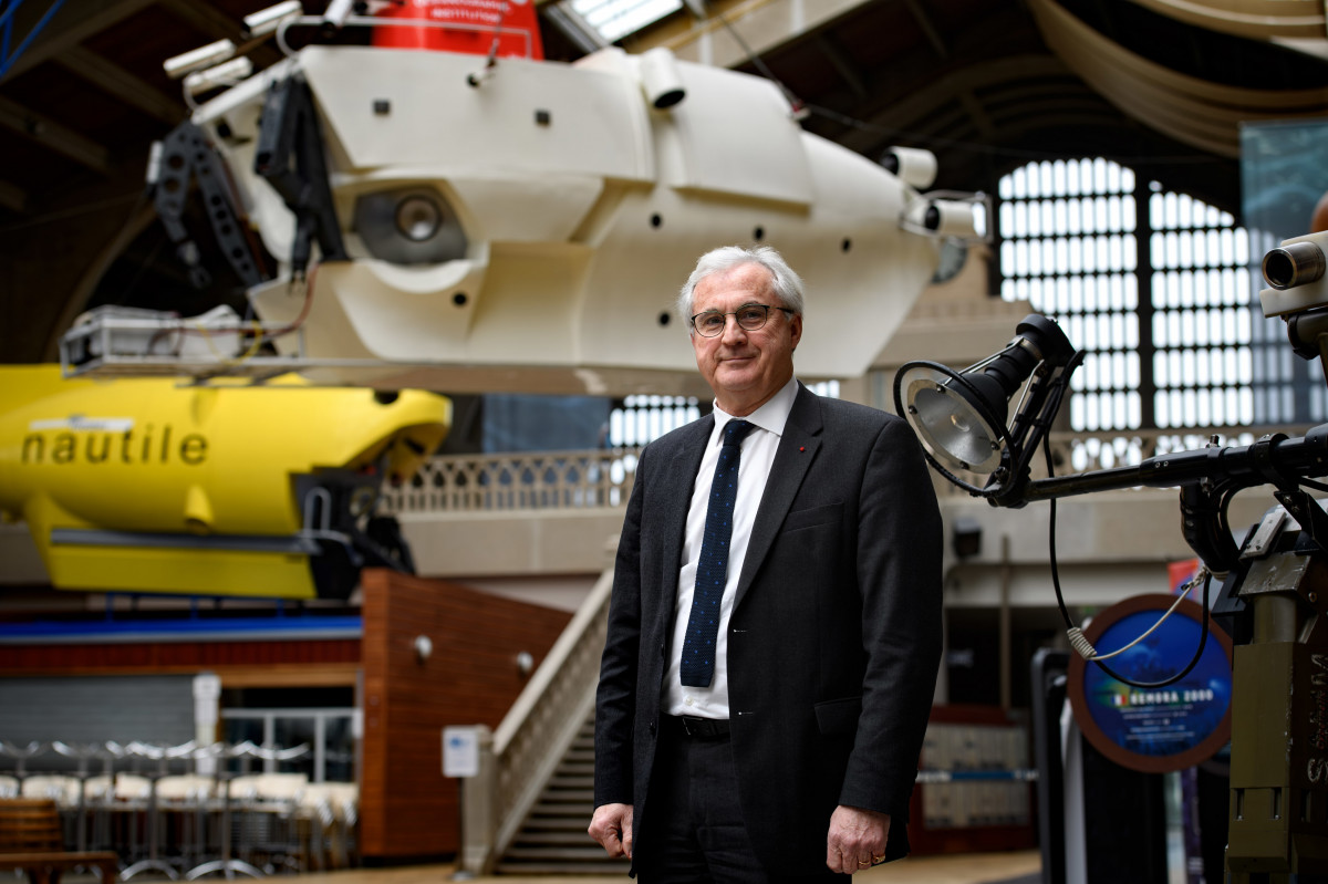 Frédéric Moncany de Saint-Aignan, Président de la Cité de la Mer à Cherbourg-en-Cotentin