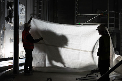 Reportages sur le site nucléaire EPR à Flamanville (Cotentin)