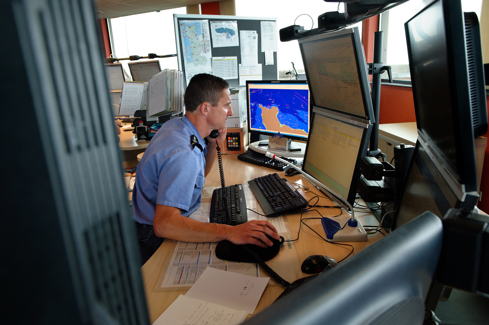 Le CROSS Jobourg (Centre Régional Opérationnel de Surveillance et de Sauvetage), comme ses homologues de Gris-Nez, Corsen, Etel et La Garde, est un service spécialisé du ministère chargé de la mer. En qualité de centres de coordination des secours maritimes, ils assurent la veille des fréquences de détresse, réceptionnent les alertes maritimes et dirigent les opérations de recherche et de sauvetage en mer.