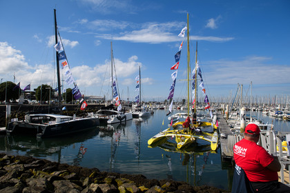 La Drheam Cup, grand prix de France de course au large, au départ de Cherbourg-en-Cotentin.