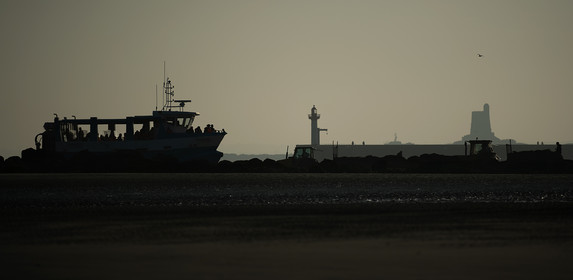 Les parcs à huîtres de Saint-Vaast-la-Hougue (Cotentin)