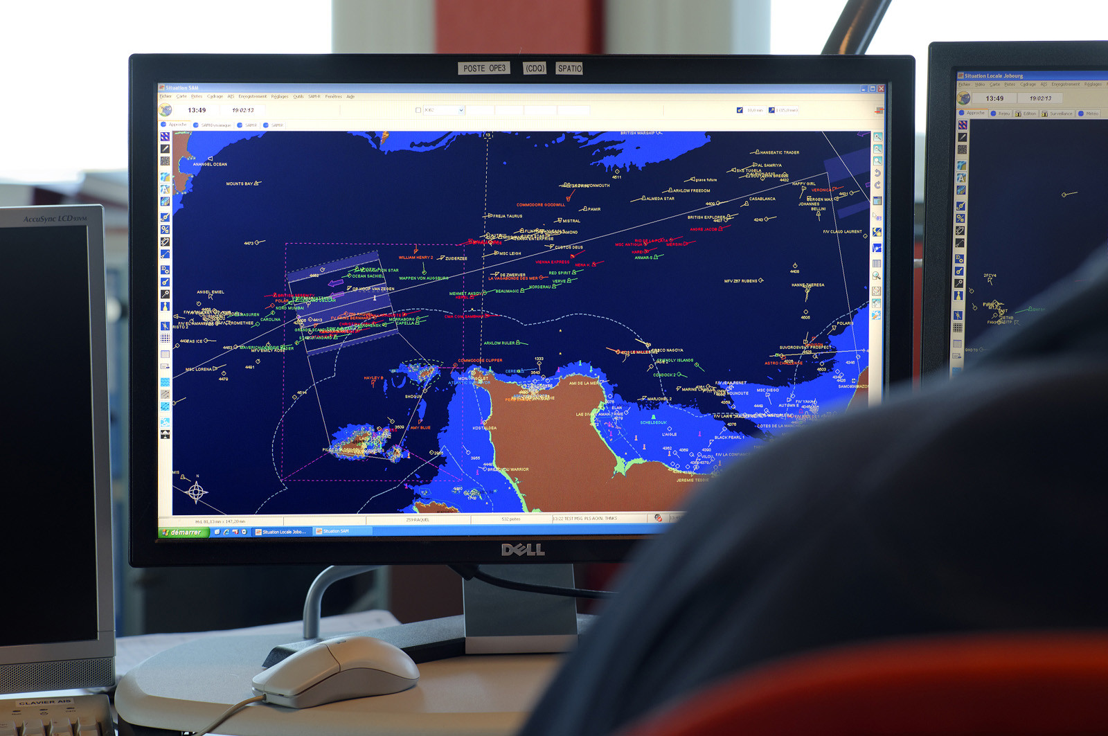 Le CROSS Jobourg (Centre Régional Opérationnel de Surveillance et de Sauvetage), comme ses homologues de Gris-Nez, Corsen, Etel et La Garde, est un service spécialisé du ministère chargé de la mer. En qualité de centres de coordination des secours maritimes, ils assurent la veille des fréquences de détresse, réceptionnent les alertes maritimes et dirigent les opérations de recherche et de sauvetage en mer.
