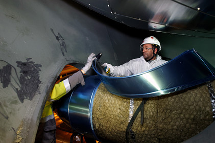 Reportages sur le site nucléaire EPR à Flamanville (Cotentin)