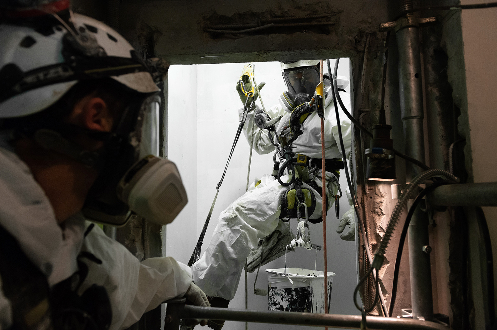 Reportages sur le site nucléaire EPR à Flamanville (Cotentin)