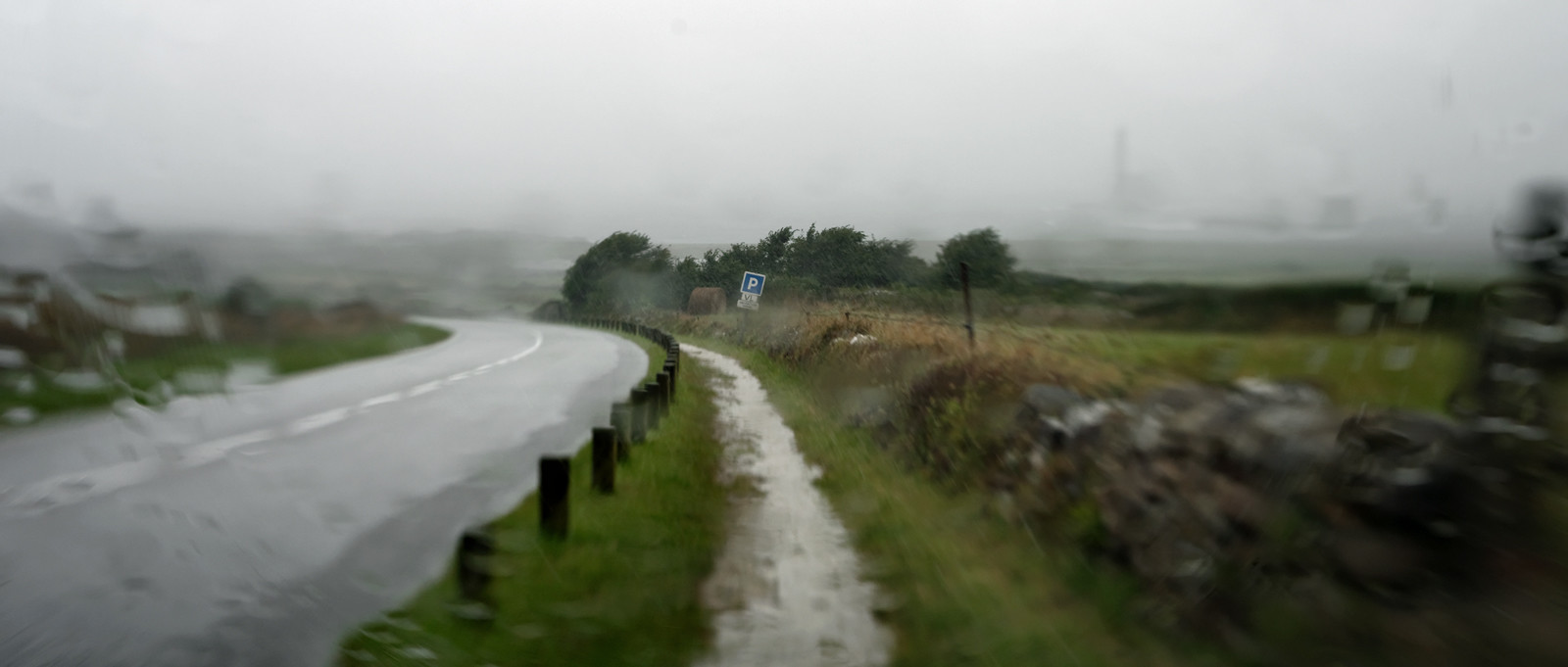 Une journée pluvieuse dans la Hague