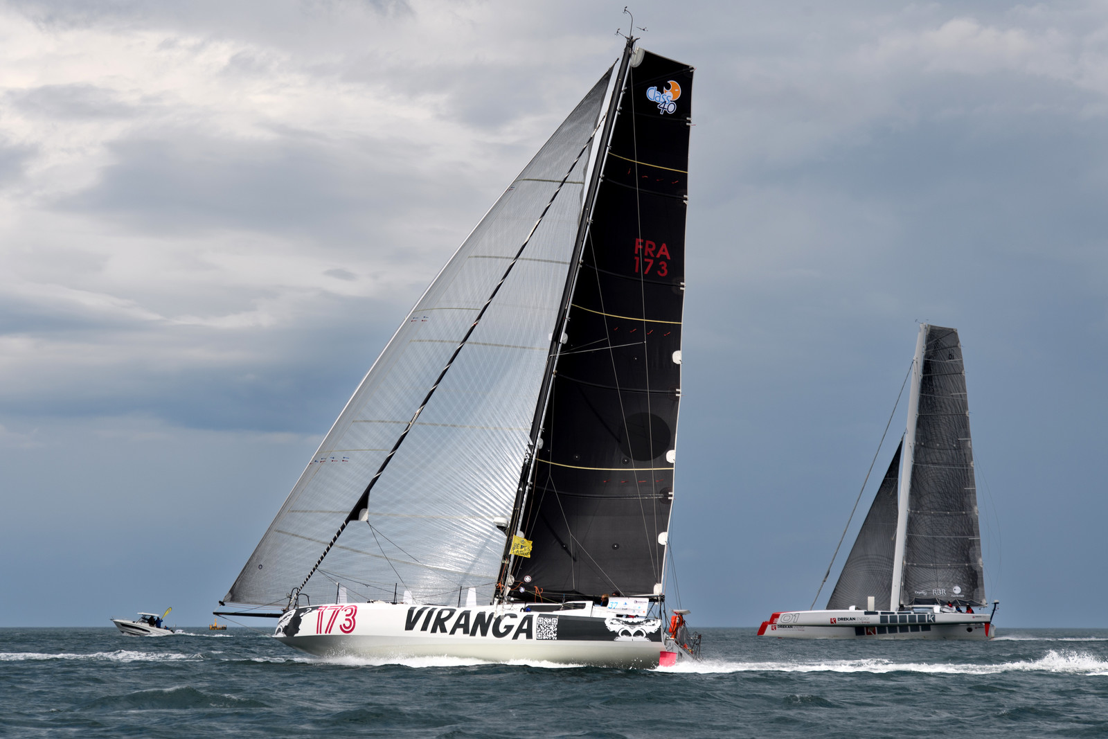 La Drheam Cup, grand prix de France de course au large, au départ de Cherbourg-en-Cotentin.