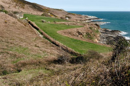 Cette petite baie se situe entre Landemer et le port d'Omonville-la-Rogue (Manche) sur le sentier des Douaniers.