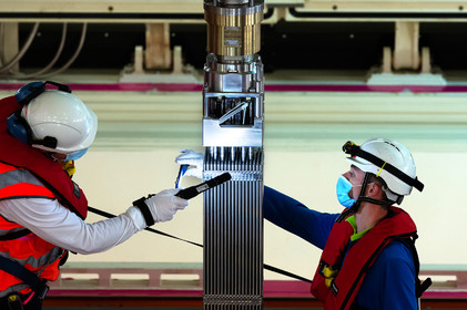 Reportages sur le site nucléaire EPR à Flamanville (Cotentin)