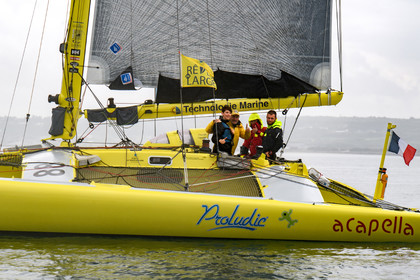 La Drheam Cup, grand prix de France de course au large, au départ de Cherbourg-en-Cotentin.