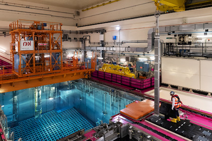 Reportages sur le site nucléaire EPR à Flamanville (Cotentin)