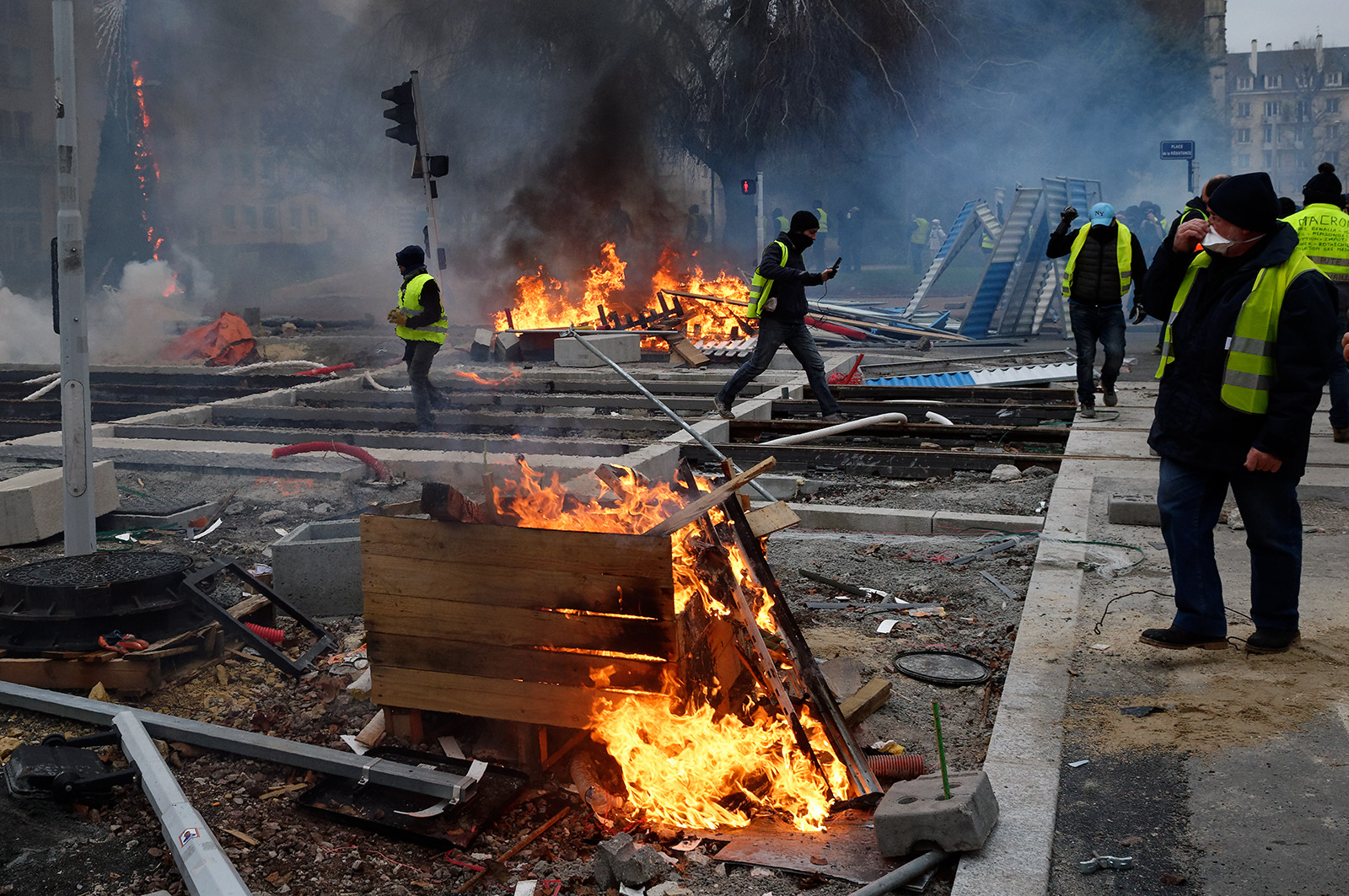 Les Gilets jaunes. Un mouvement social inédit en France