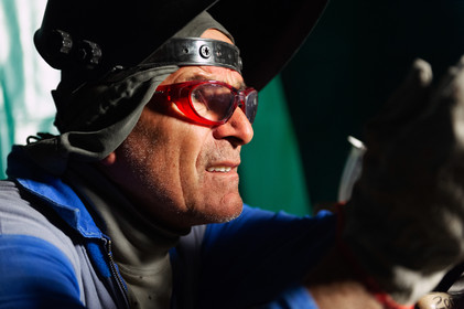 Reportages sur le site nucléaire EPR à Flamanville (Cotentin).