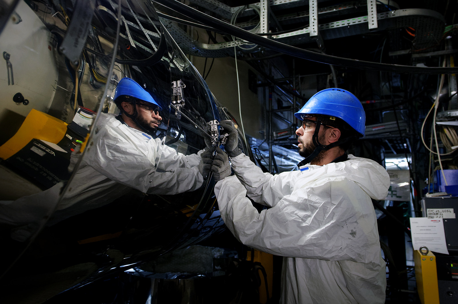 Reportages sur le site nucléaire EPR à Flamanville (Cotentin)