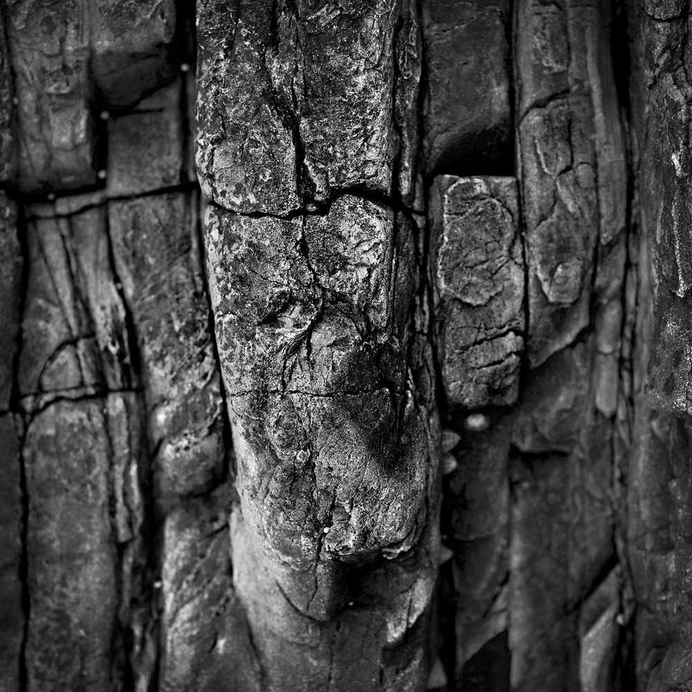 Cette exposition fût présentée lors du mois de la photographie à Equeurdreville (Cotentin) en 2014.Comme un tailleur de pierre, la nature a façonné un monde imaginaire, transformant le paysage en une oeuvre d’art équilibrée et contrôlée. Je n’ai photographié que ceux qui me parlaient, comme des apparitions fantasmagoriques, un clin d’oeil, un frisson, un sourire complice. Libre à vous de découvrir ces formes secrètes, ces visages sculptés par les éléments aux traits parfois révélateurs.
