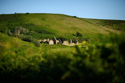 La ferme de la Cotentine est une ancienne exploitation agricole de la Manche, située à Omonville-la-Rogue.Abandonnée, et menacée de ruine, elle est achetée en 1991 par le Conservatoire du littoral, qui entreprend une opération de sauvegarde. En liaison avec la Communauté de communes de la Hague et le Syndicat mixte des espaces littoraux de la Manche (Symel), des chantiers bénévoles de réhabilitation sont organisés, qui permettent de mettre les murs en sécurité et de de commencer à mettre en valeur l'ensemble bâti.La baie de Quervière se situe entre Landemer et le port d'Omonville-la-Rogue (Manche) sur le sentier des Douaniers.