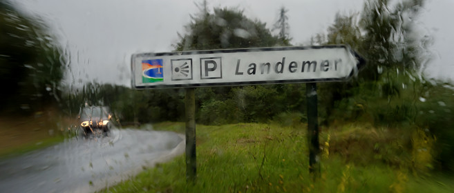 Une journée pluvieuse dans la Hague