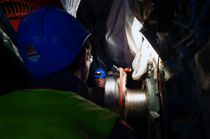 Reportages sur le site nucléaire EPR à Flamanville (Cotentin)