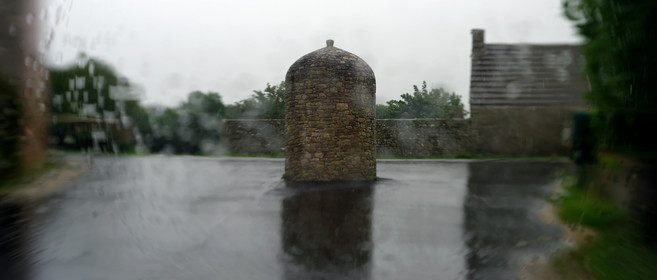 Une journée pluvieuse dans la Hague