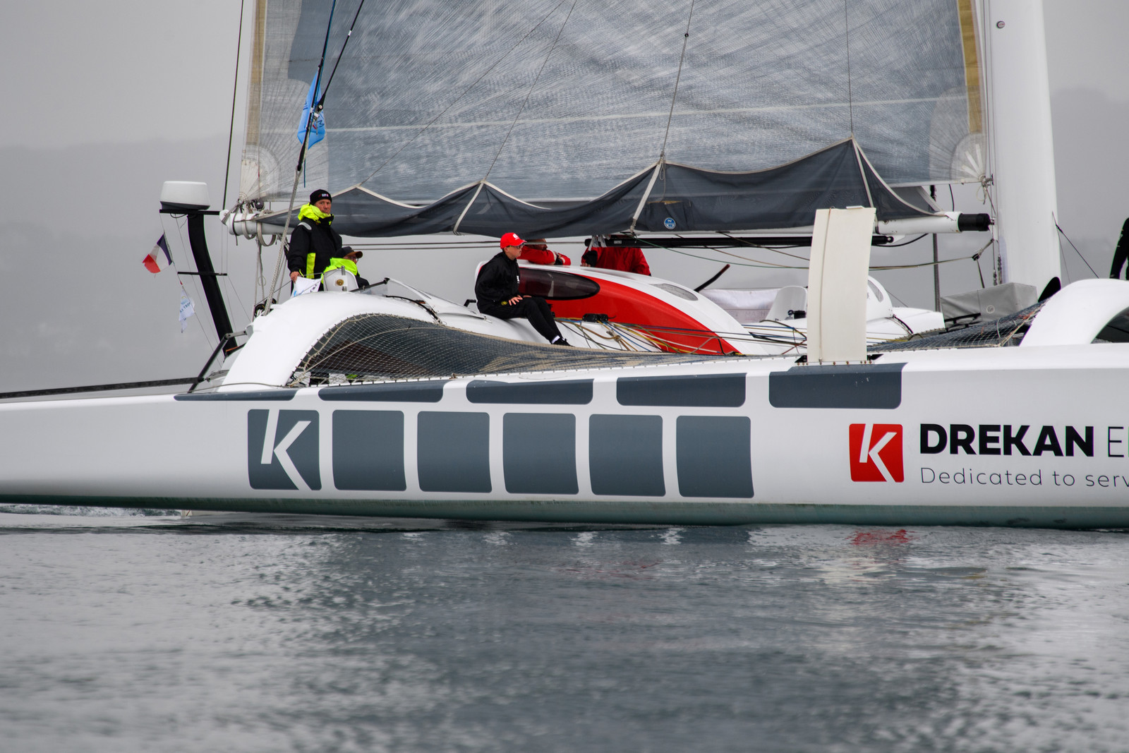La Drheam Cup, grand prix de France de course au large, au départ de Cherbourg-en-Cotentin.