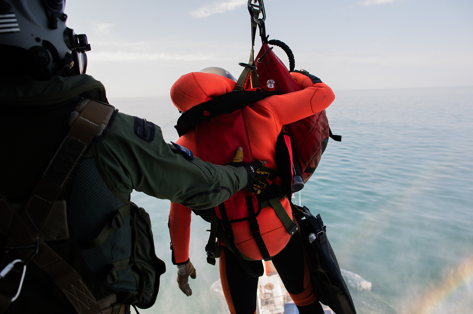 L'hélicoptère Caïman de la 33F en exercice