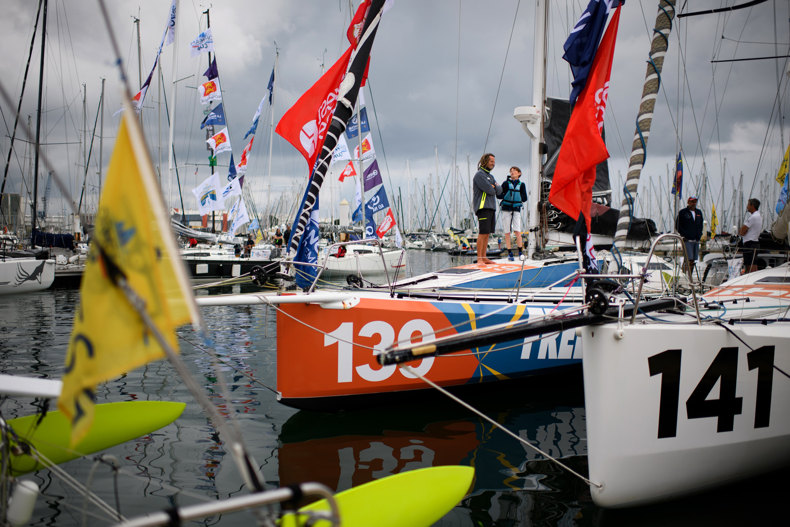 La Drheam Cup, grand prix de France de course au large, au départ de Cherbourg-en-Cotentin.