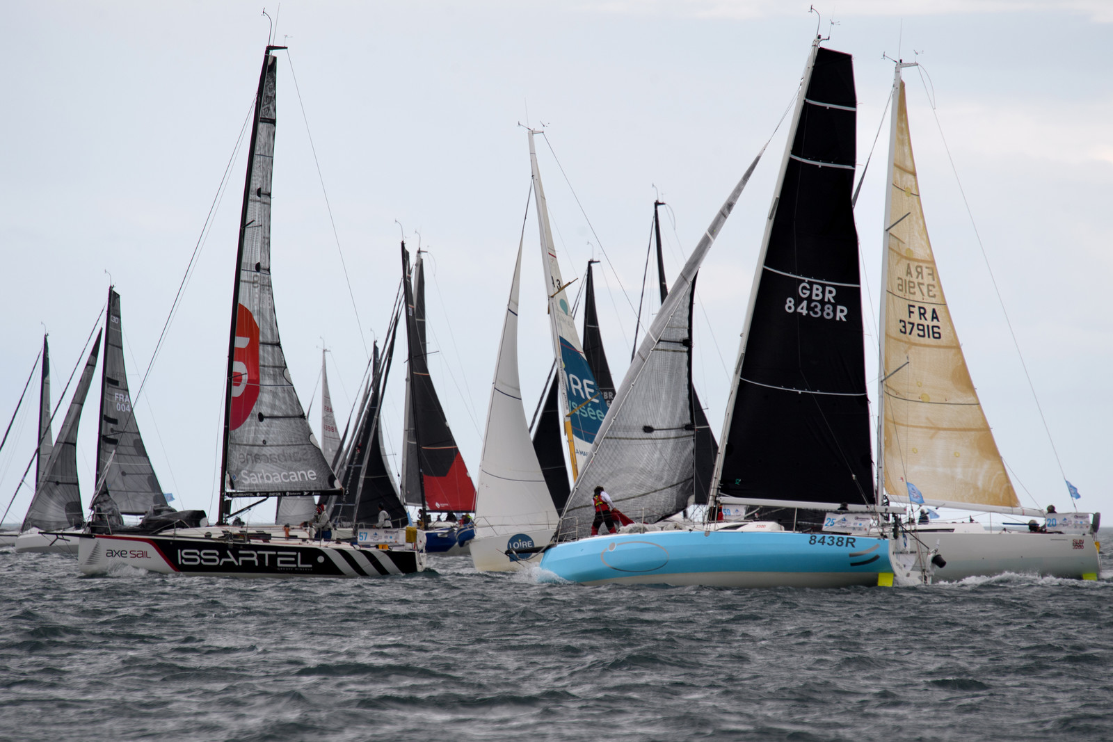 La Drheam Cup, grand prix de France de course au large, au départ de Cherbourg-en-Cotentin.
