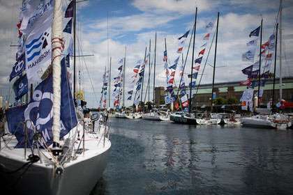 La Drheam Cup, grand prix de France de course au large, au départ de Cherbourg-en-Cotentin.