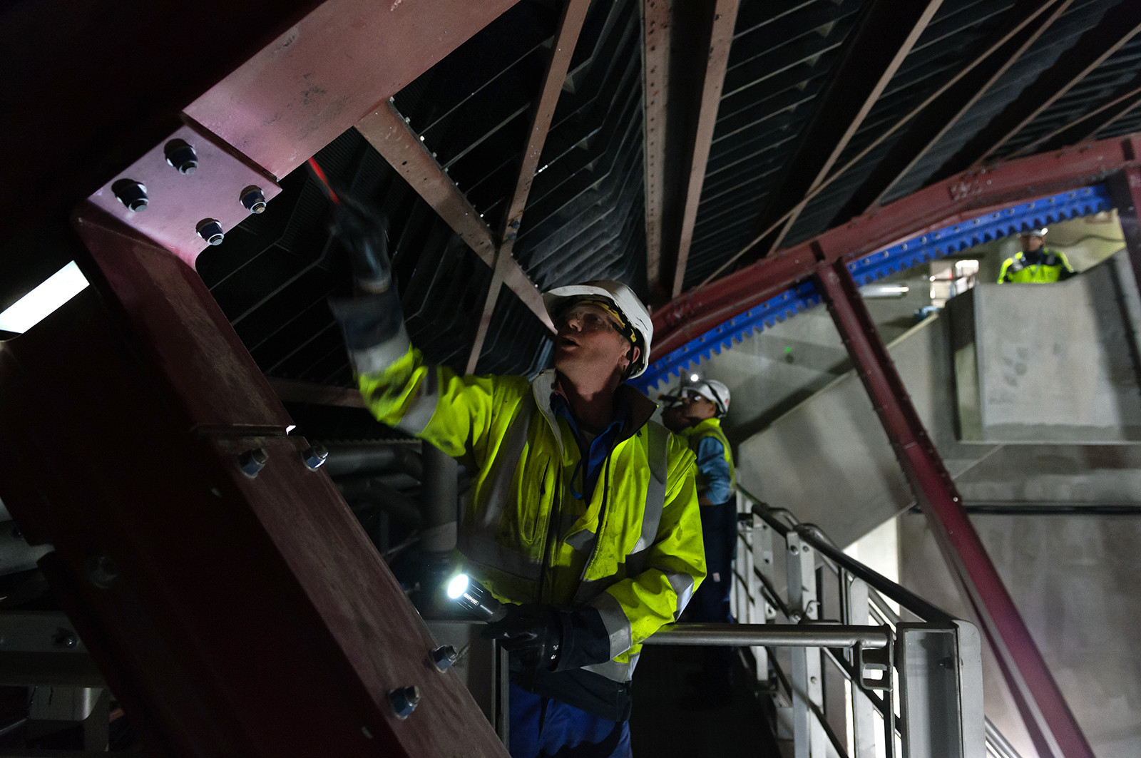 Reportages sur le site nucléaire EPR à Flamanville (Cotentin)