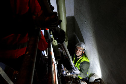 Reportages sur le site nucléaire EPR à Flamanville (Cotentin)