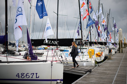 La Drheam Cup, grand prix de France de course au large, au départ de Cherbourg-en-Cotentin.