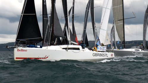 La Drheam Cup, grand prix de France de course au large, au départ de Cherbourg-en-Cotentin.