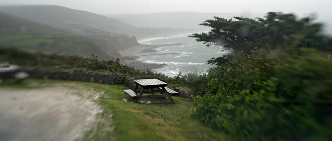 Une journée pluvieuse dans la Hague