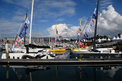 La Drheam Cup, grand prix de France de course au large, au départ de Cherbourg-en-Cotentin.