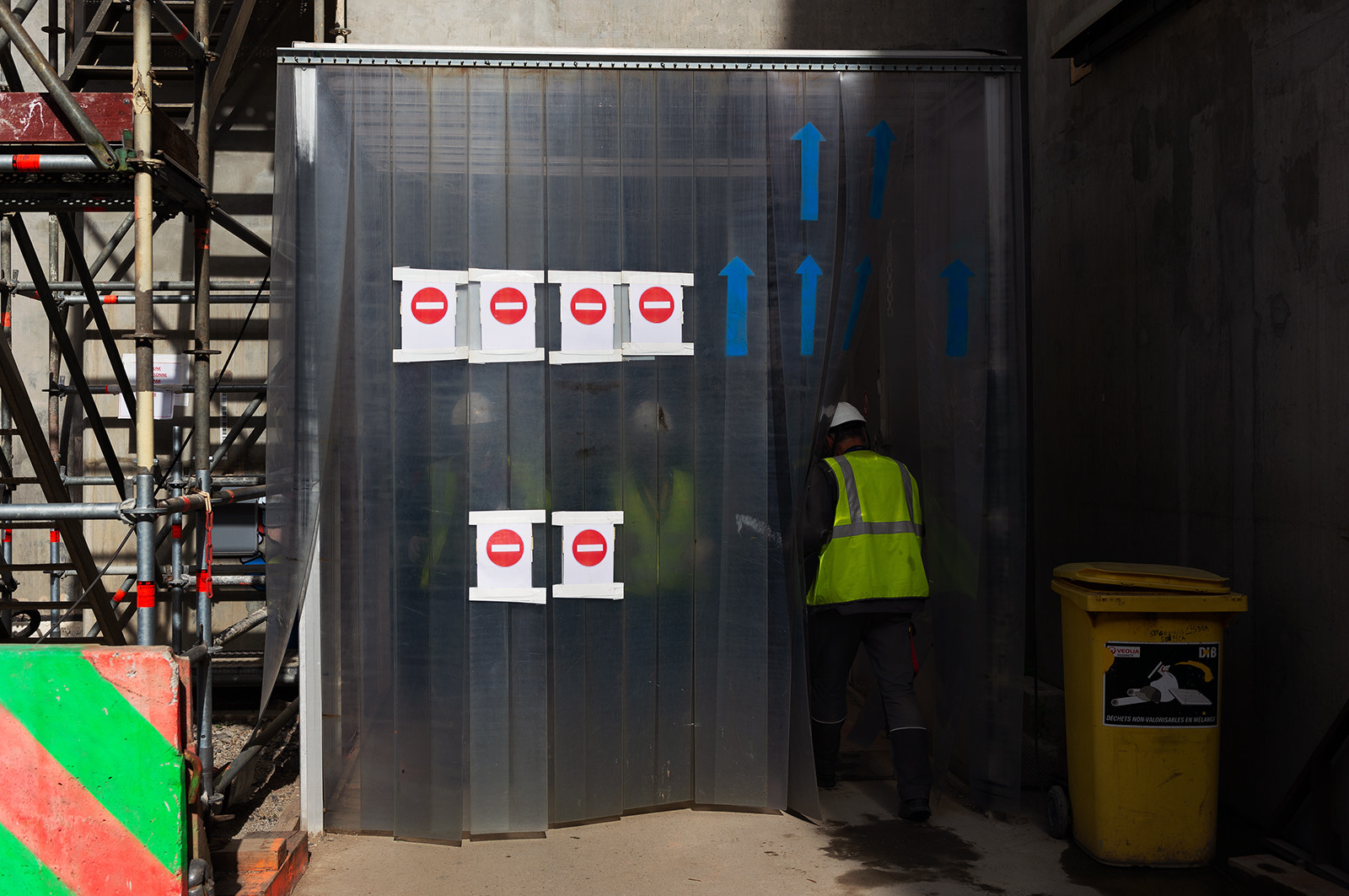 Reportages sur le site nucléaire EPR à Flamanville (Cotentin)