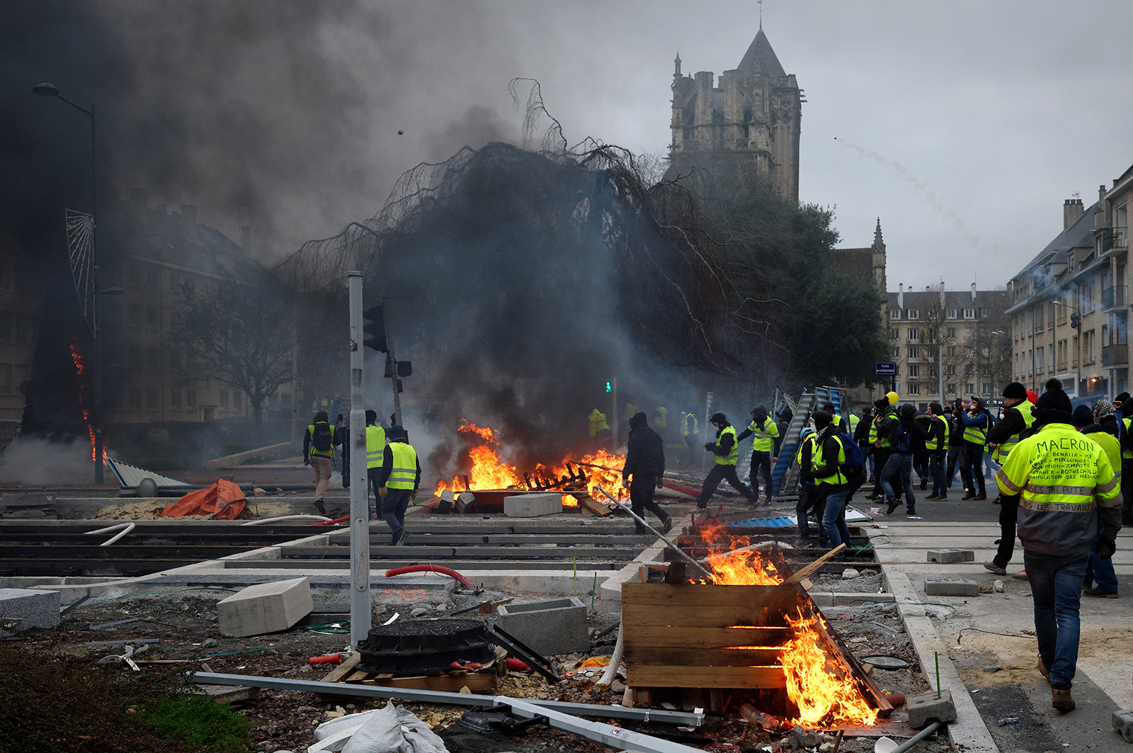 Les Gilets jaunes. Un mouvement social inédit en France