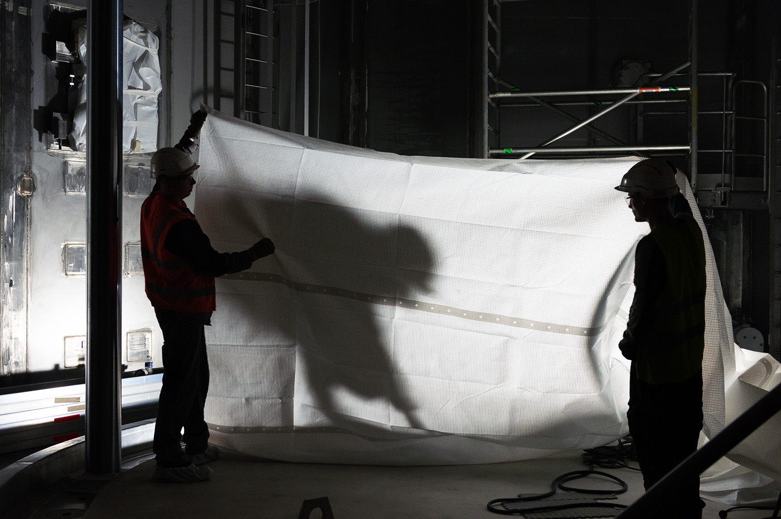 Reportages sur le site nucléaire EPR à Flamanville (Cotentin)