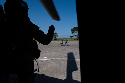 L'hélicoptère Caïman de la 33F en exercice