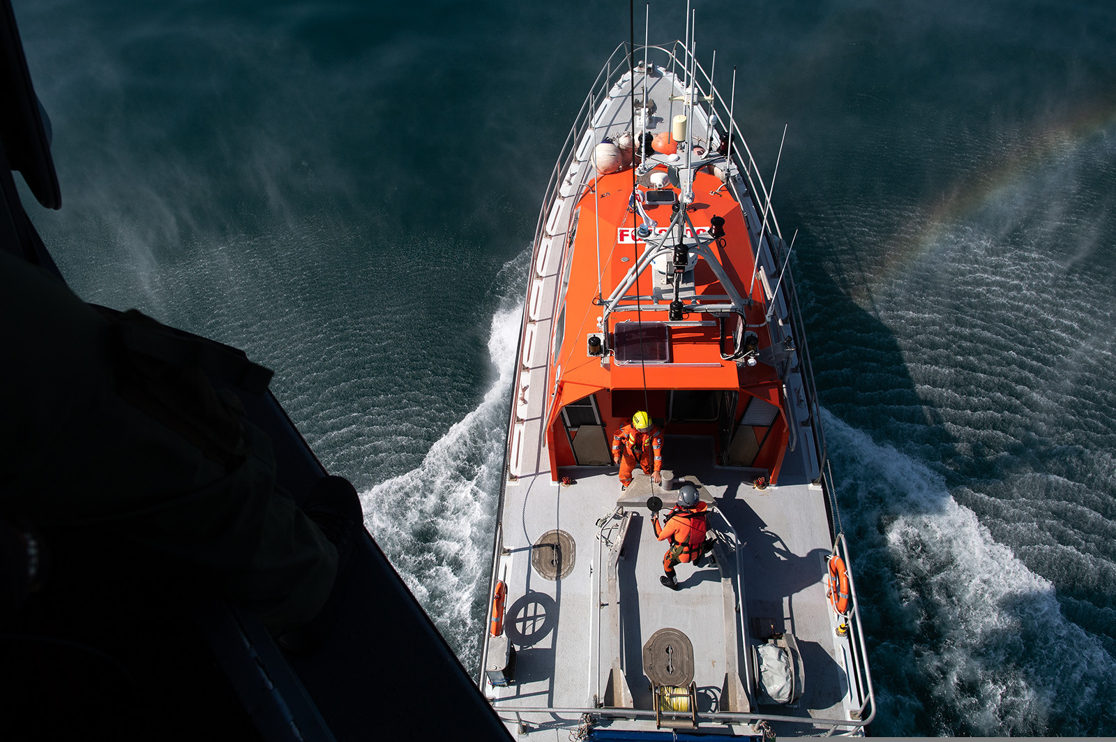 L'hélicoptère Caïman de la 33F en exercice