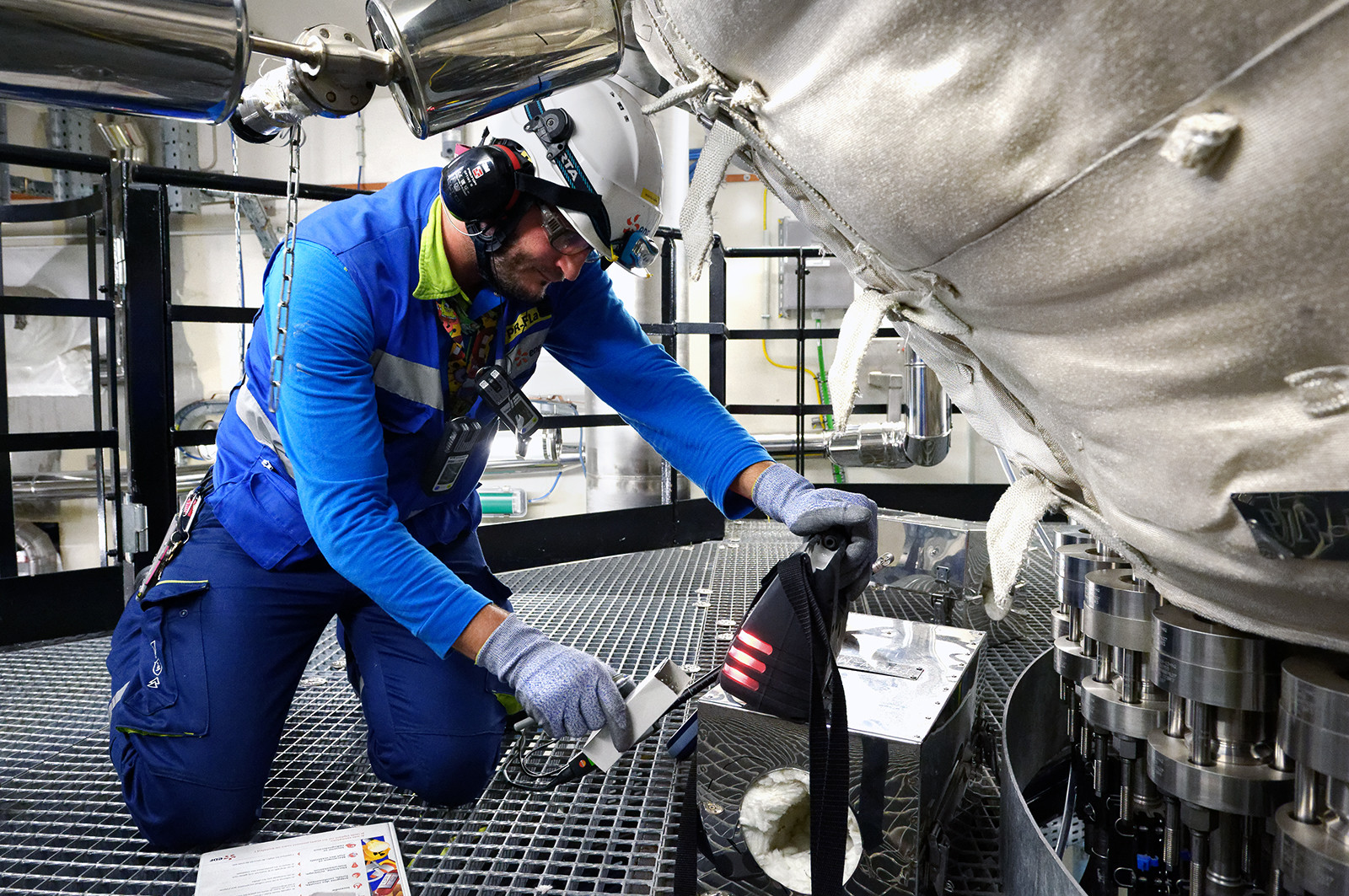Reportages sur le site nucléaire EPR à Flamanville (Cotentin)