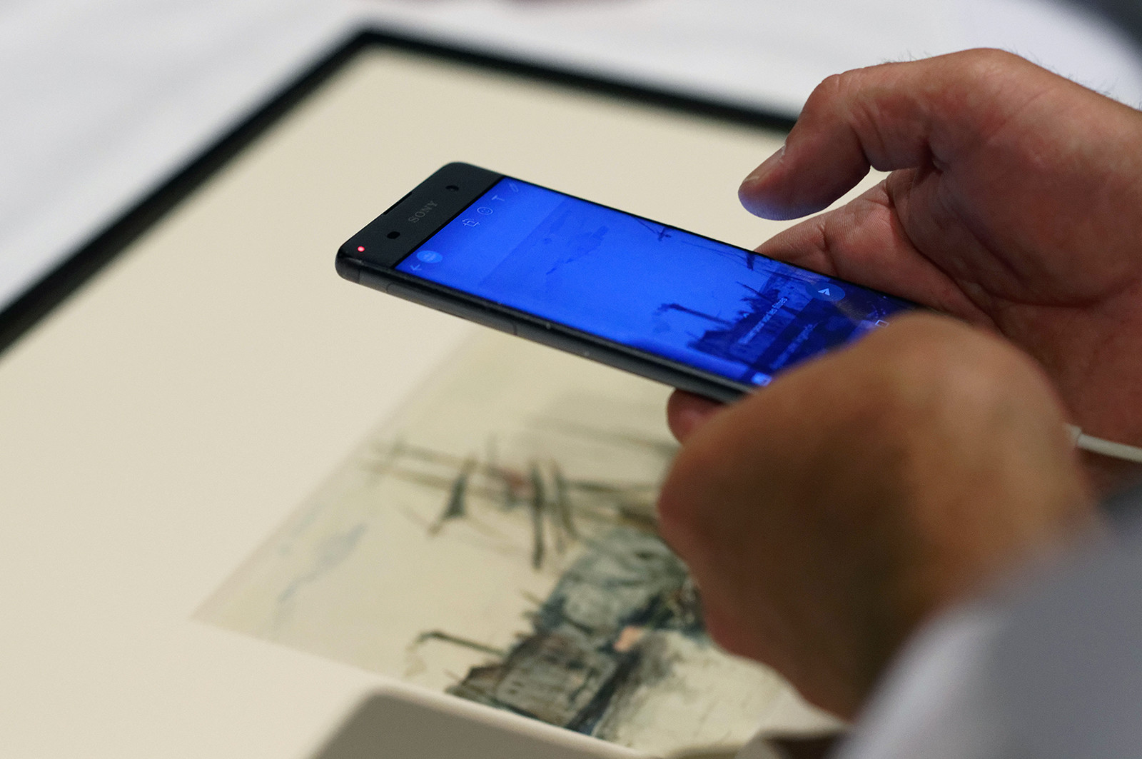 Une aquarelle de Berthe Morisot (1871) au musée Thomas Henry à Cherbourg-en-Cotentin