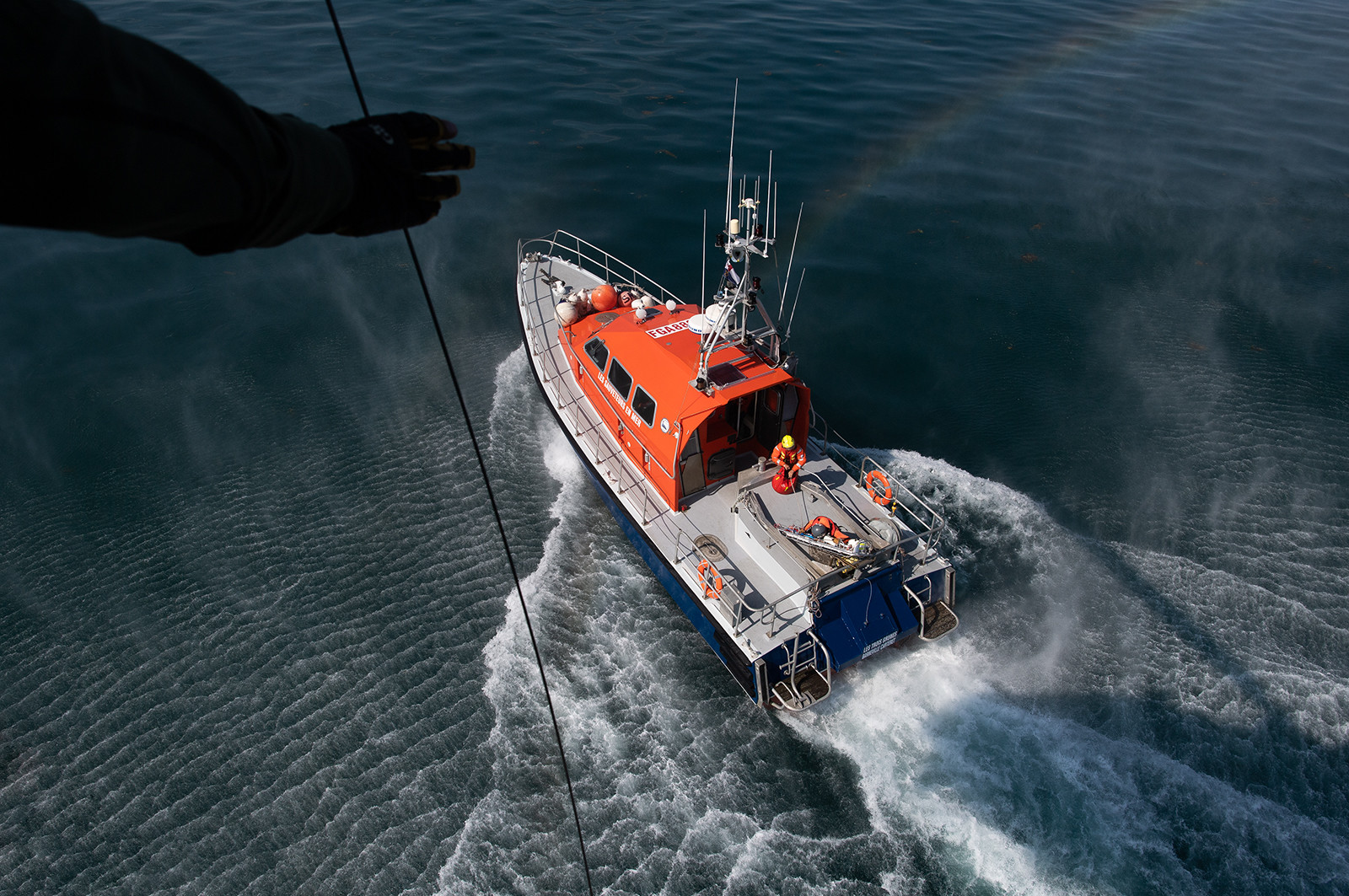 L'hélicoptère Caïman de la 33F en exercice