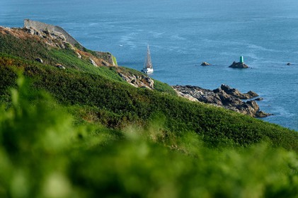 Le village d’Omonville la Rogue, situé sur la route côtière qui relie Cherbourg au cap de la Hague, s’étire au creux d’un vallon. Ses nombreuses petites rues et ruelles, sont bordées de solides maisons de granit, souvent couvertes en pierre.Les promenades conduisent bien souvent vers le Hâble, nom donné au port, un des plus beaux et des plus anciens de la région, dominé par un fort datant du début du XV siècle,