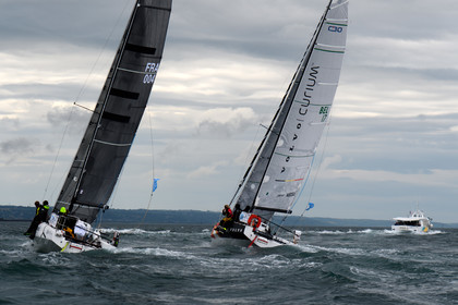 La Drheam Cup, grand prix de France de course au large, au départ de Cherbourg-en-Cotentin.