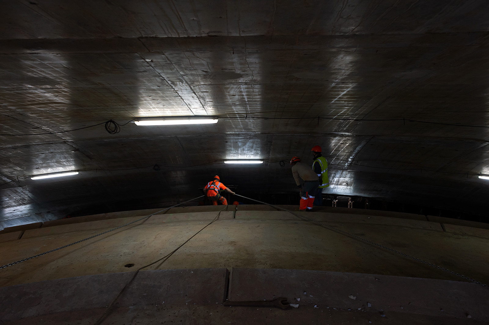 Reportages sur le site nucléaire EPR à Flamanville (Cotentin)