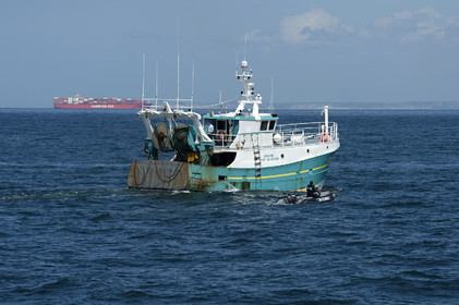 Le Géranium est entré en service en février 1997, et comme il est de tradition dans la gendarmerie, toutes les unités d'une même série portent des noms relevant d'une thématique unique (la Jonquille, la Violette et le Jasmin). L'identité professionnelle des gendarmes maritimes correspond à leur expertise d'enquêteurs et d'officiers de police judiciaire.