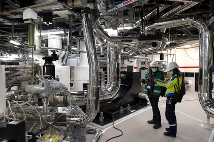 Reportages sur le site nucléaire EPR à Flamanville (Cotentin)