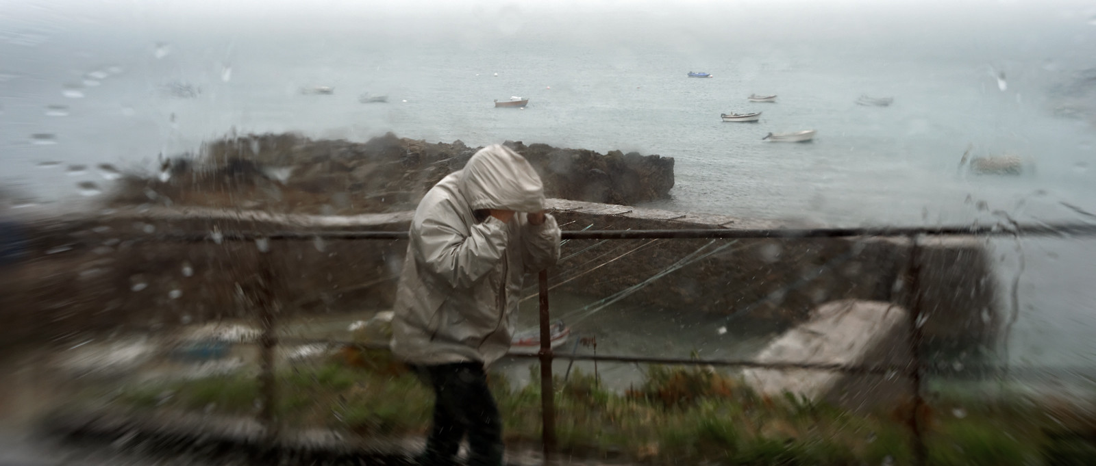 Une journée pluvieuse dans la Hague