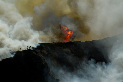 Incendie dans la Hague