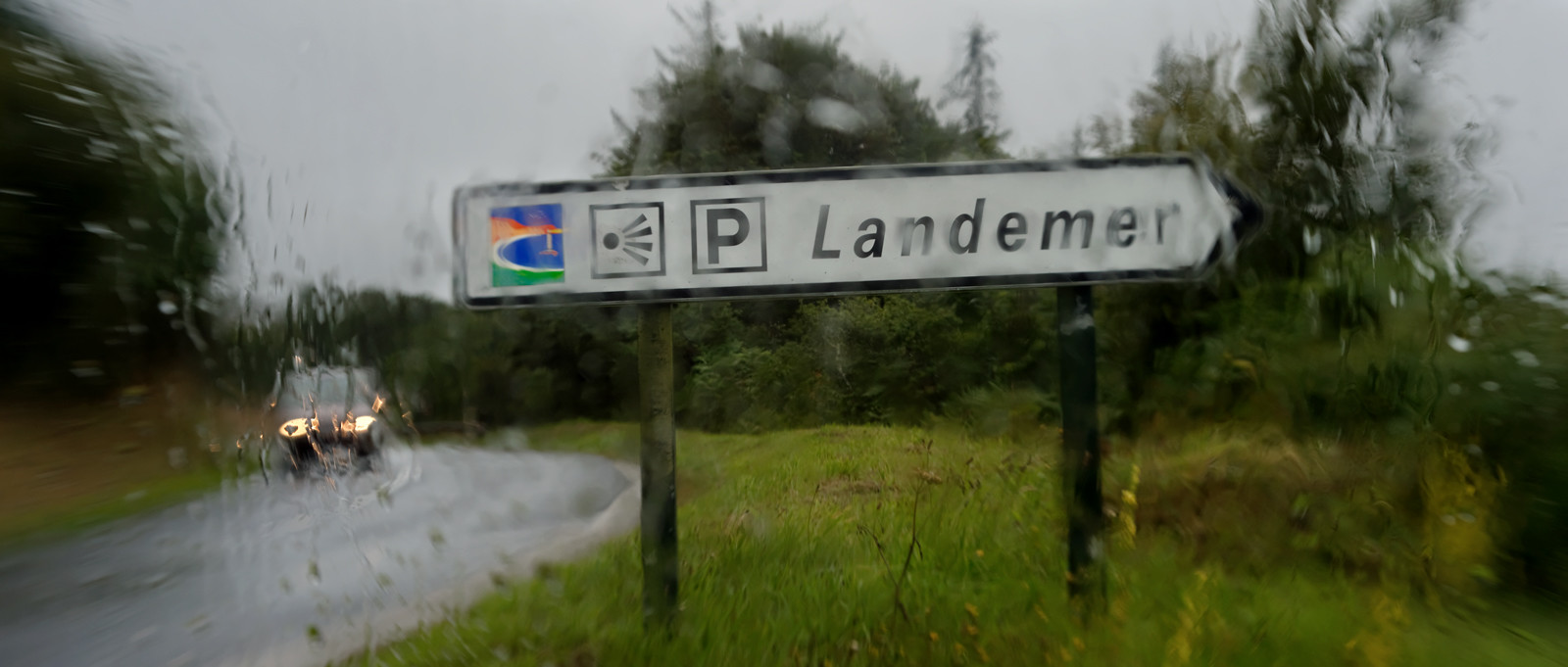 Une journée pluvieuse dans la Hague