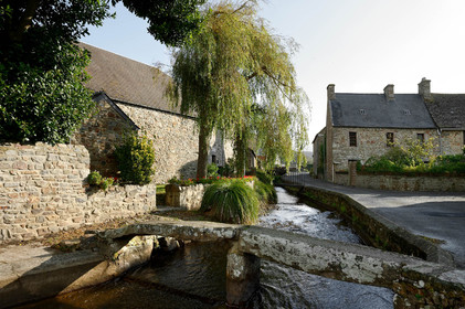 Le village de Vauville fait partie des sites classés de la Hague, Cap Cotentin. Les Pierres Pouquelées, galerie néolithique, sont un témoignage de l'Antiquité.La mare de Vauville est une réserve naturelle. Créée en 1976 c'est l'une des 135 réserves naturelles de France. Géré par le Groupe Ornithologique Normand depuis 1983, c'est un marais d'eau douce protégé de la mer par un étroit cordon dunaire. La mare de Vauville fait 62 ha, il y a plus de 150 espèces d'oiseaux ainsi que de 350 plantes et 16 espèces de batraciens.Un édifice autrefois religieux domine le village. C'est le prieuré de Vauville construit dans les landes, sur le haut d'une colline.Créé par Eric et Nicole Pellerin en 1947, l'exceptionnel jardin botanique du château de Vauville occupe plus de 40 000 m2. Abritant plus de 1000 espèces de l'hémisphère austral, le jardin entoure le château de Vauville dans une ambiance subtropicale tout à fait surprenante.